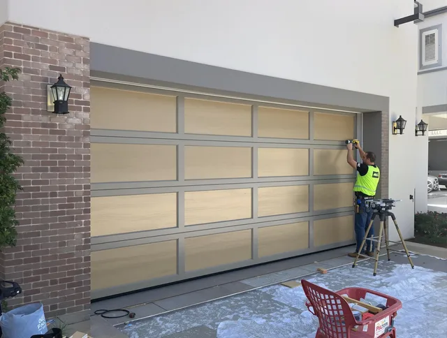 Garage door replacement service by Downey Garage Door Repair in Downey