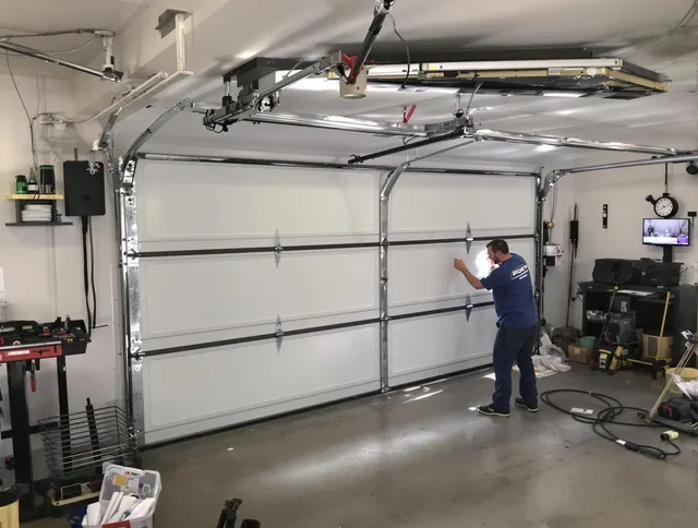 Professional garage door repair service by Downey Garage Door Repair in Downey