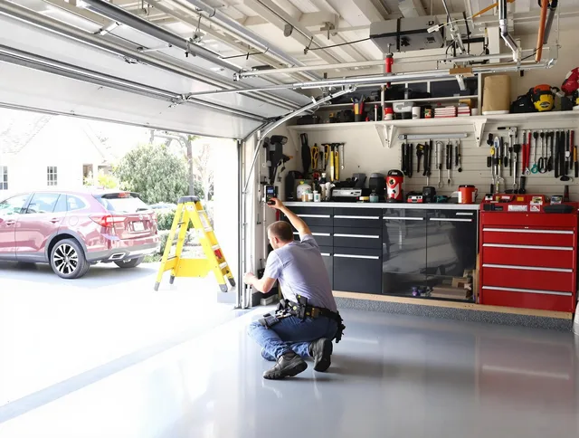 Local garage door repair service by Downey Garage Door Repair in Downey