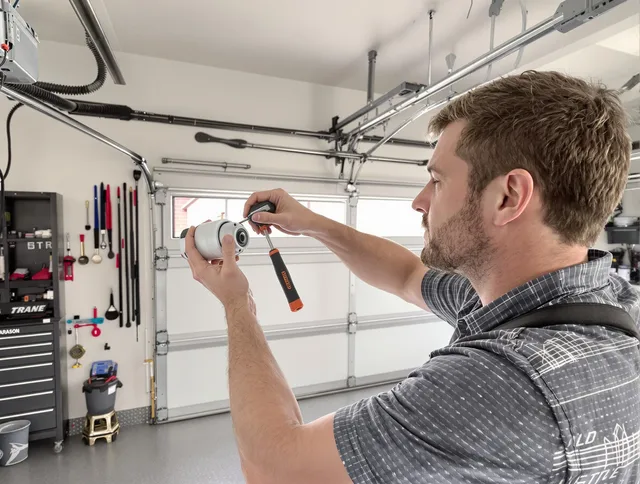 Garage door opener repair service by Downey Garage Door Repair in Downey